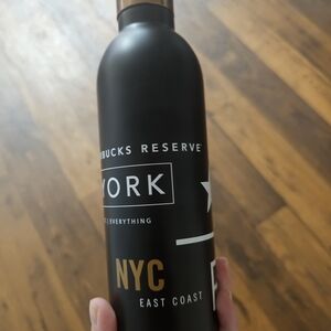 Starbucks Reserve Black and Gold Thermos